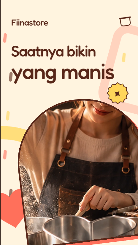 Thumbnail asli 9:16 Fiinastore Motion Promo — Loyang Sekat & Love Series